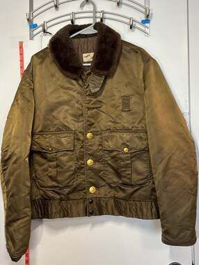 K: 1970s Delta Uniform Company Tuffy Jac Fly Military Jacket